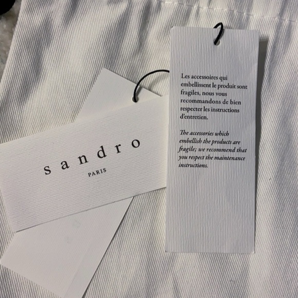 Sandro Soft leather wristlet. - Picture 9 of 12